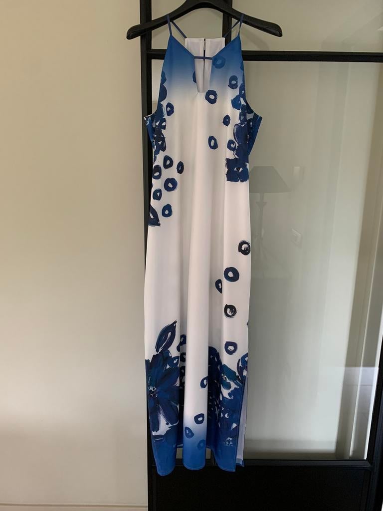 Avondkleedje maat 40 blue bay als nieuw, Kleding | Dames, Maat 38/40 (M), Wit, Zo goed als nieuw, Blue bay