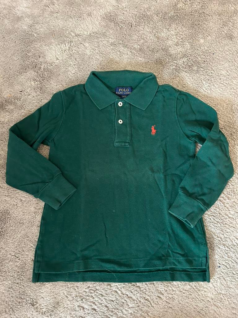 Polo manches longues Ralph Lauren - taille 3 ans, Garçon ou Fille, Autres types, Enlèvement, Utilisé