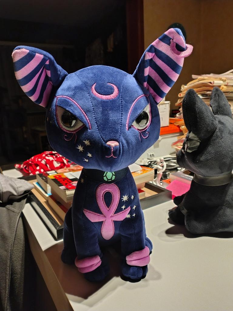knuffel kreeptures kat Bast la luna van Killstar valentijn, Verzamelen, Beren en Cherished Teddies, Nieuw, Overige typen, Overige merken