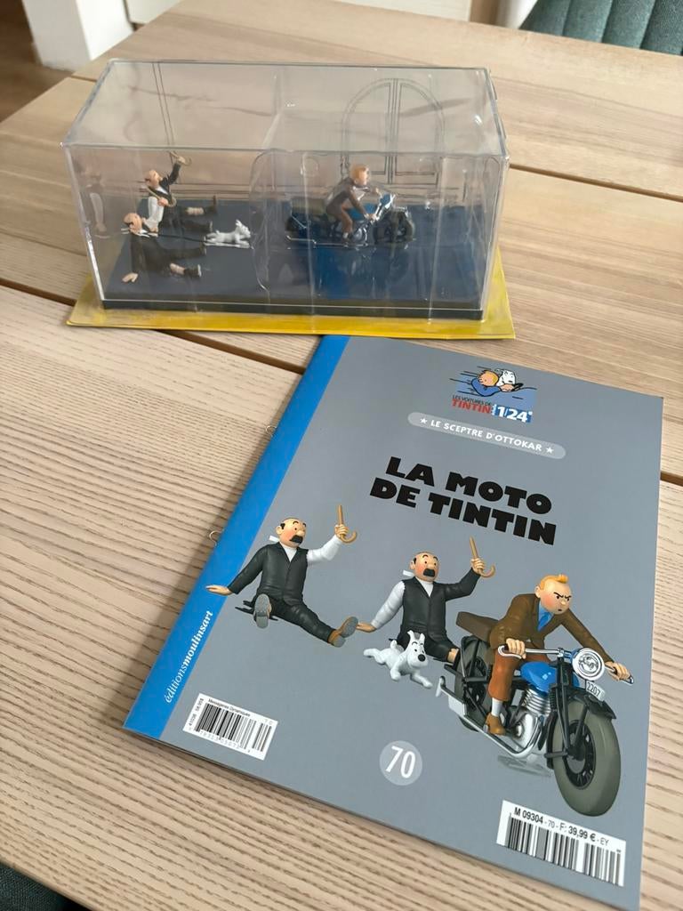 Figurine Tintin - Moto Tintin et les Dupondt, Enlèvement ou Envoi, Tintin, Neuf