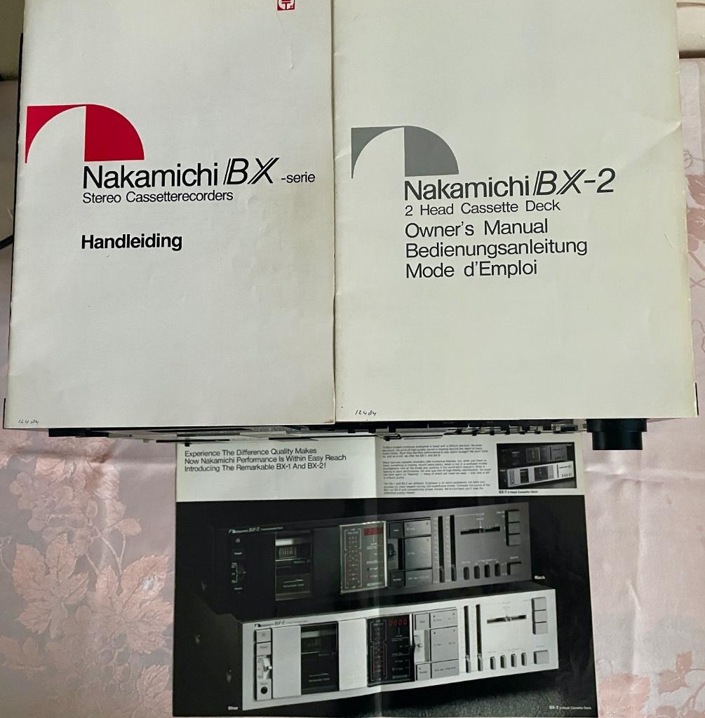 Nacamichi BX-1 & CR-1 E, Simple, Autres marques, Tape counter