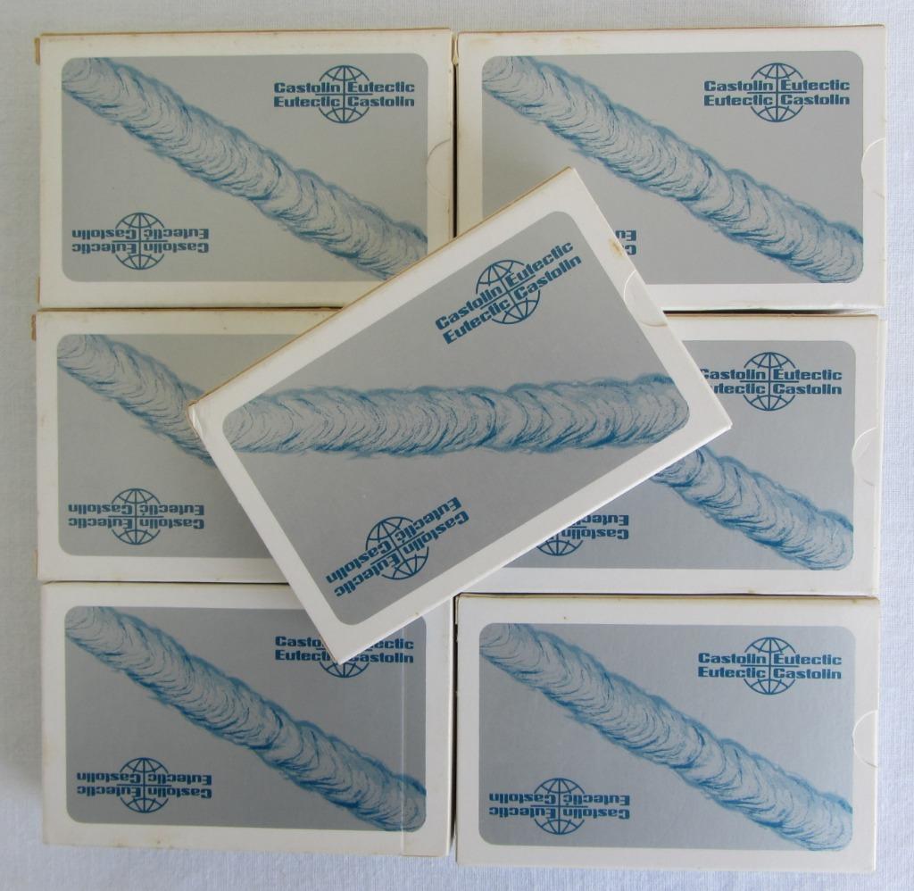 Speelkaarten Castolin Eutectic - 7x, Enlèvement ou Envoi, Utilisé, Carte(s) à jouer