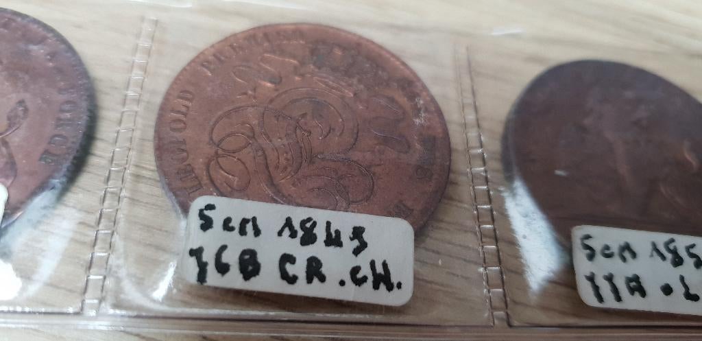 5 centimes - Léopold Ier 1849, Enlèvement ou Envoi