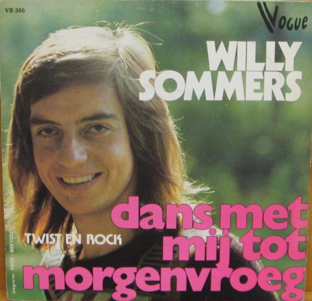 45t Willy Sommers - Dans met mij tot morgenvroeg & Twist & R, Cd's en Dvd's, Vinyl | Nederlandstalig, Ophalen of Verzenden, Zo goed als nieuw