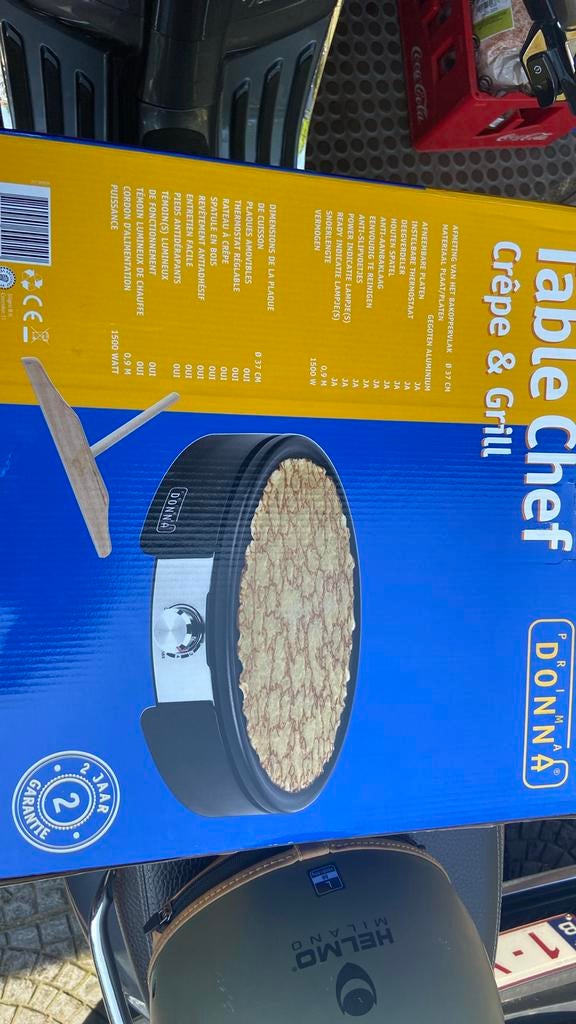 Grill en pannenkoeken set, Enlèvement, Neuf