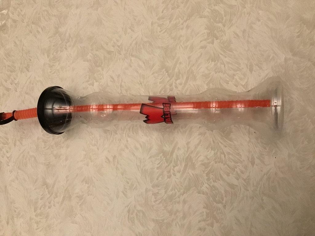 Walibi gaget drinkfles met rietje walibi figuurtjes 50 jaar, Ophalen of Verzenden