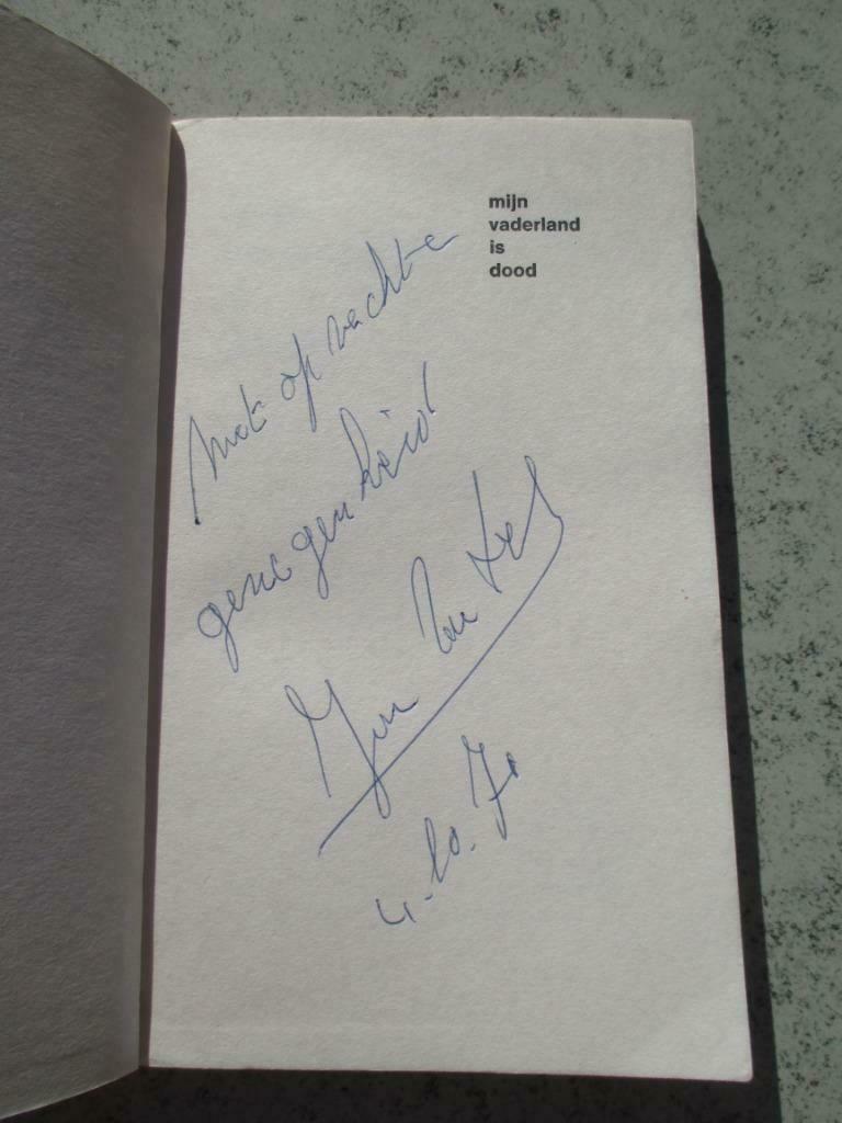 Mijn Vaderland is dood boek oorlog Jan Van Dal, Ophalen of Verzenden, Jan Van Dal
