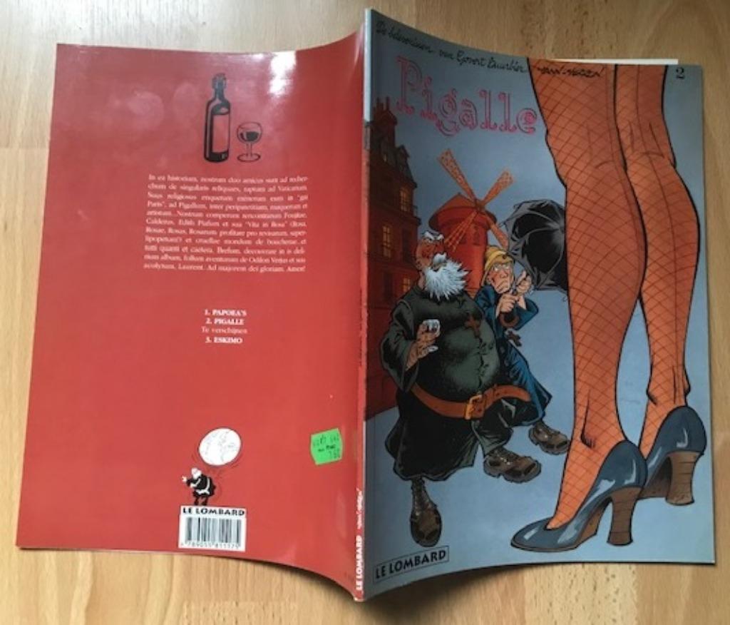 GOVERT SUURBIER 2 PIGALLE YANN VERRON PARIJS ROBBEDOES LATIJ, Boeken, Eén stripboek, Yann en Verron, Ophalen of Verzenden, Zo goed als nieuw