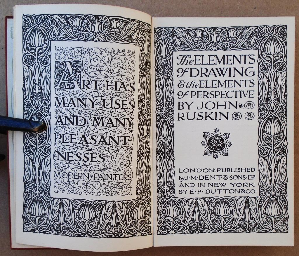 The Elements of Drawing & the Elements of Perspective - 1912, Antiek en Kunst, Kunst | Schilderijen | Klassiek, Verzenden