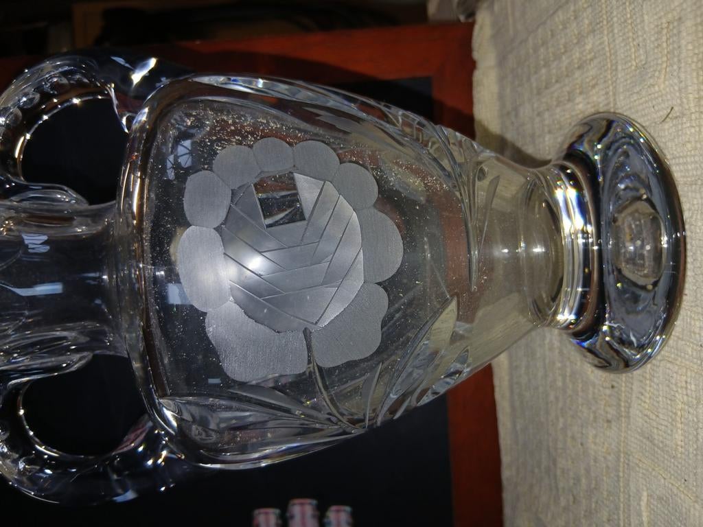 Nachtmann vase 40cm, Enlèvement