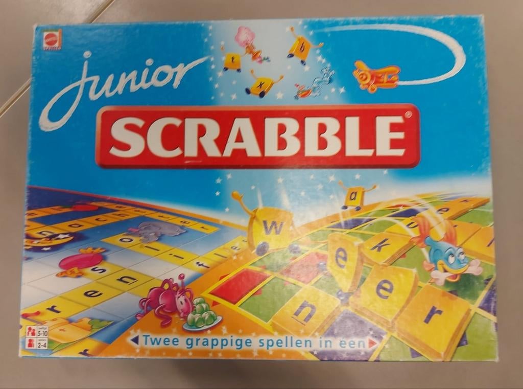 Scrabble junior, Ophalen of Verzenden, Zo goed als nieuw