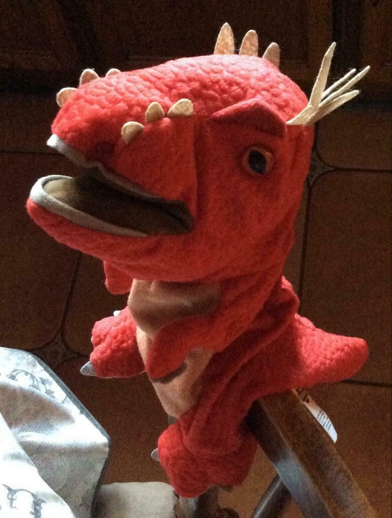 Jurassic park de marionnettes à main de dinosaure., Enlèvement ou Envoi, Comme neuf, Autres types