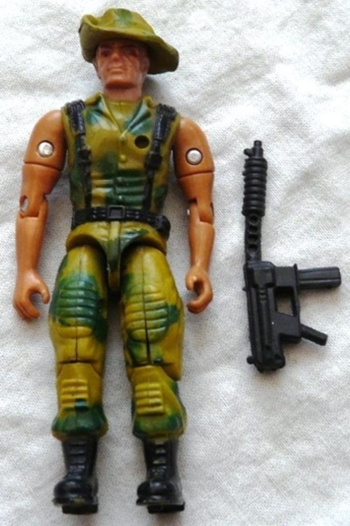 Actiefiguur JUNGLE RAIDER AMERICAN DEFENSE FORCES REMCO 1986, Verzamelen, Ophalen of Verzenden, Gebruikt