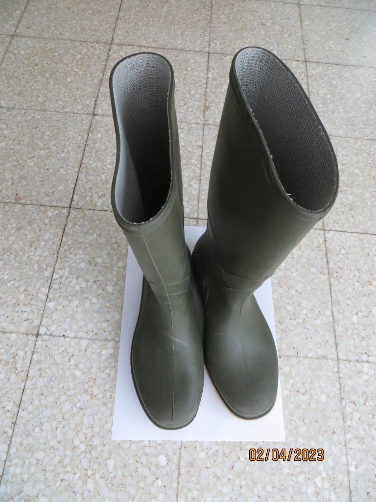 Regenlaarzen Dunlop maat 34, Enlèvement, Utilisé, Bottes, Garçon ou Fille