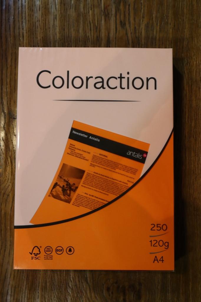 Papier A4 120gr ORANJE, Diversen, Papierwaren, Ophalen, Nieuw