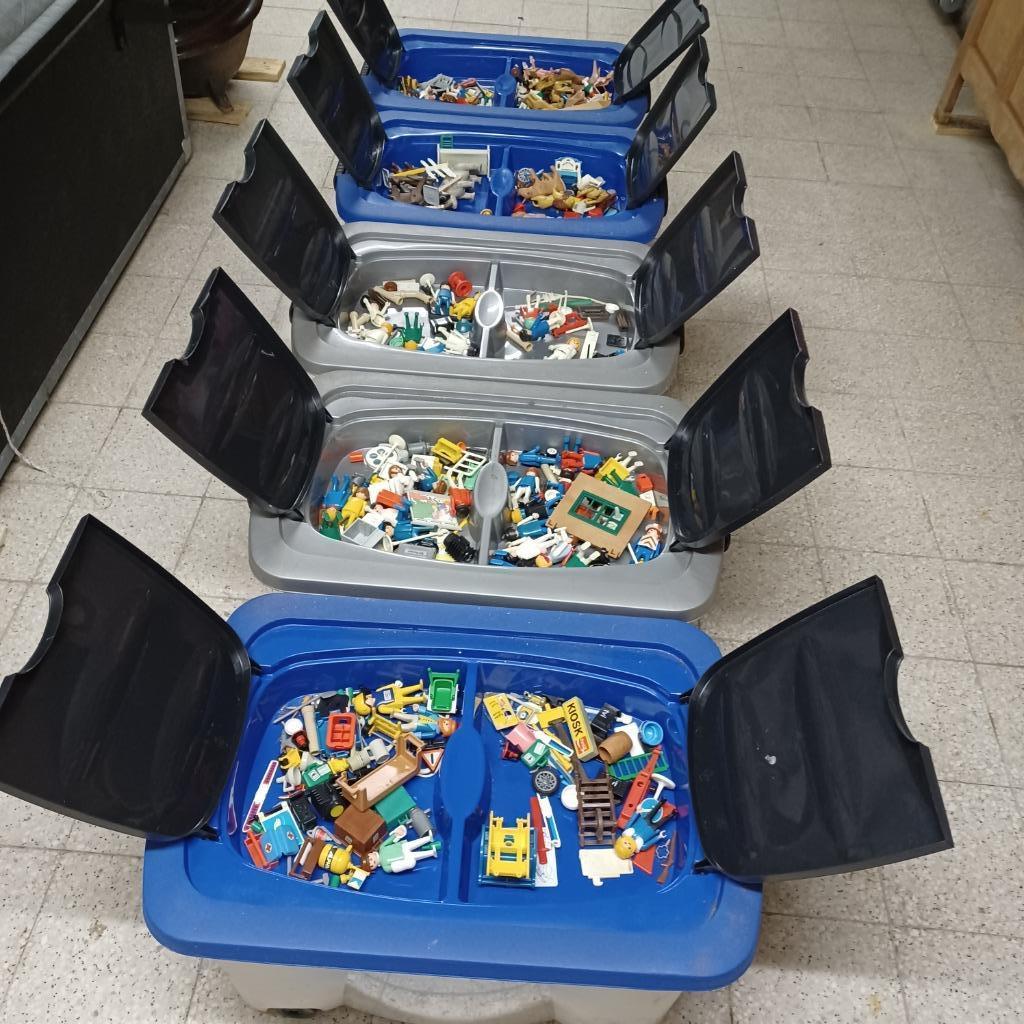 Lot playmobiel jaren 70, Kinderen en Baby's, Speelgoed | Playmobil, Ophalen, Gebruikt, Los Playmobil