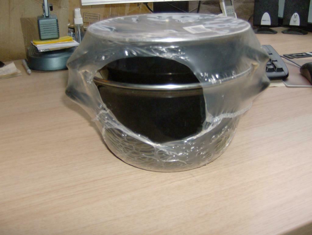 mossel pot zwart - nieuw, Huis en Inrichting, Ophalen of Verzenden, Nieuw, Overige typen