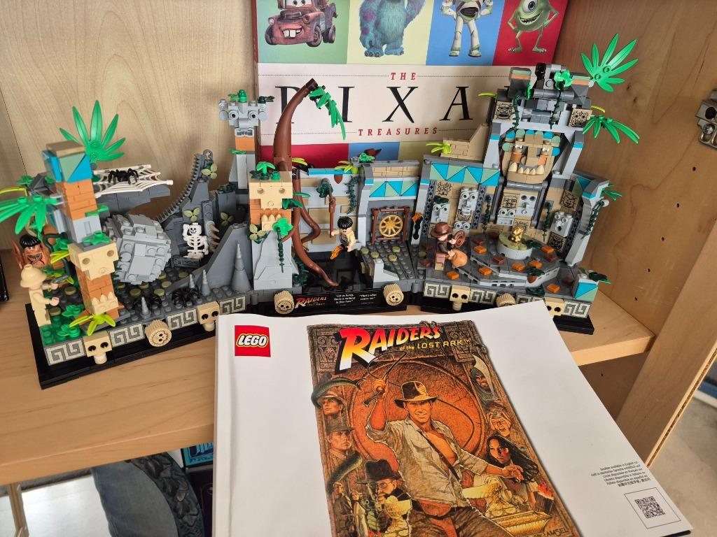 Lego set Raiders of the Lost Ark (Indiana Jones), Ophalen of Verzenden, Zo goed als nieuw, Complete set, Lego