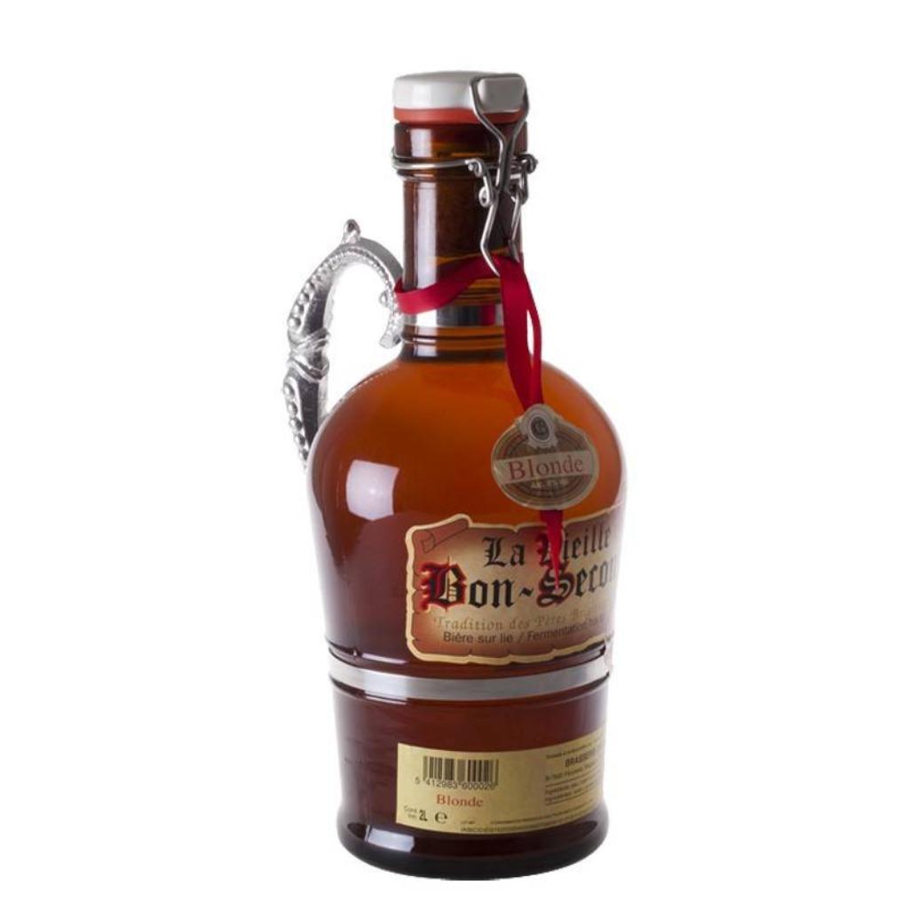 Flesje bier goede hulp 2l, Verzamelen, Ophalen, Flesje(s)