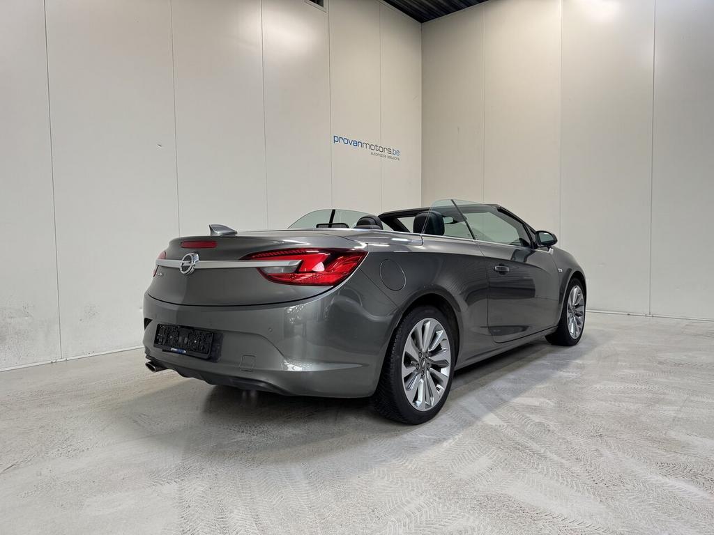 Opel Cascada Cabrio 1.4 Benzine Man. - GPS - Airco - Topsta, 0 kg, Argent ou Gris, Euro 6, Cabriolet