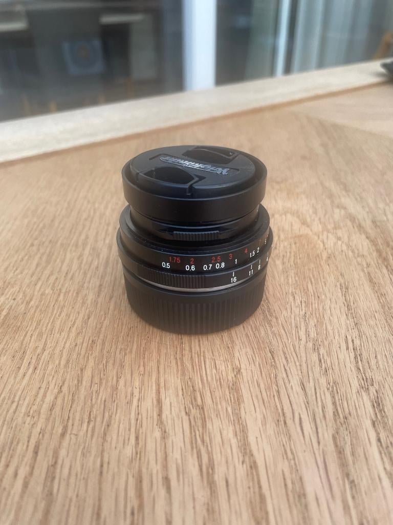 Voigtländer Color-Skopar 21mm F/4  Leica M Mount zwart, Ophalen of Verzenden, 1980 tot heden, Lens of Lenzen