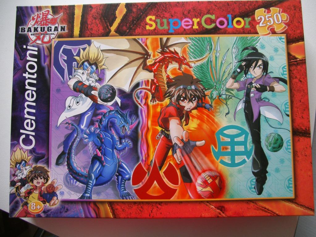 puzzel 250 stuks Clementoni BAKUGAN, Ophalen of Verzenden, Meer dan 50 stukjes, Nieuw, 6 jaar of ouder