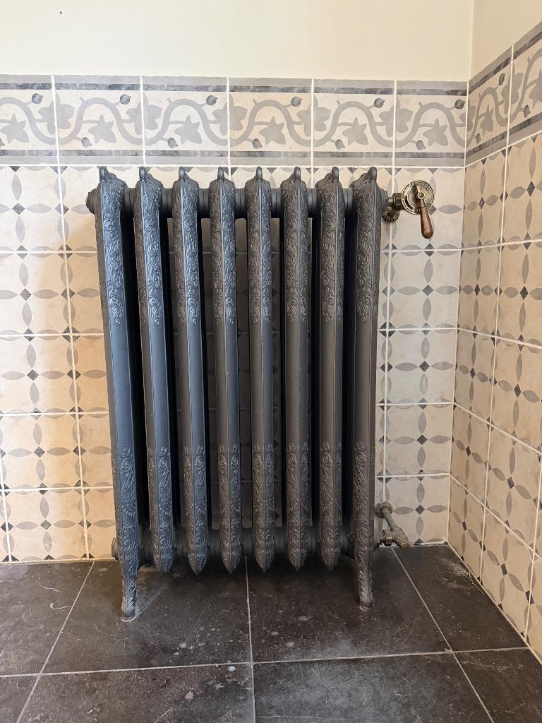 Retro radiator met Freddo-Caldo kraan, Ophalen, Gebruikt