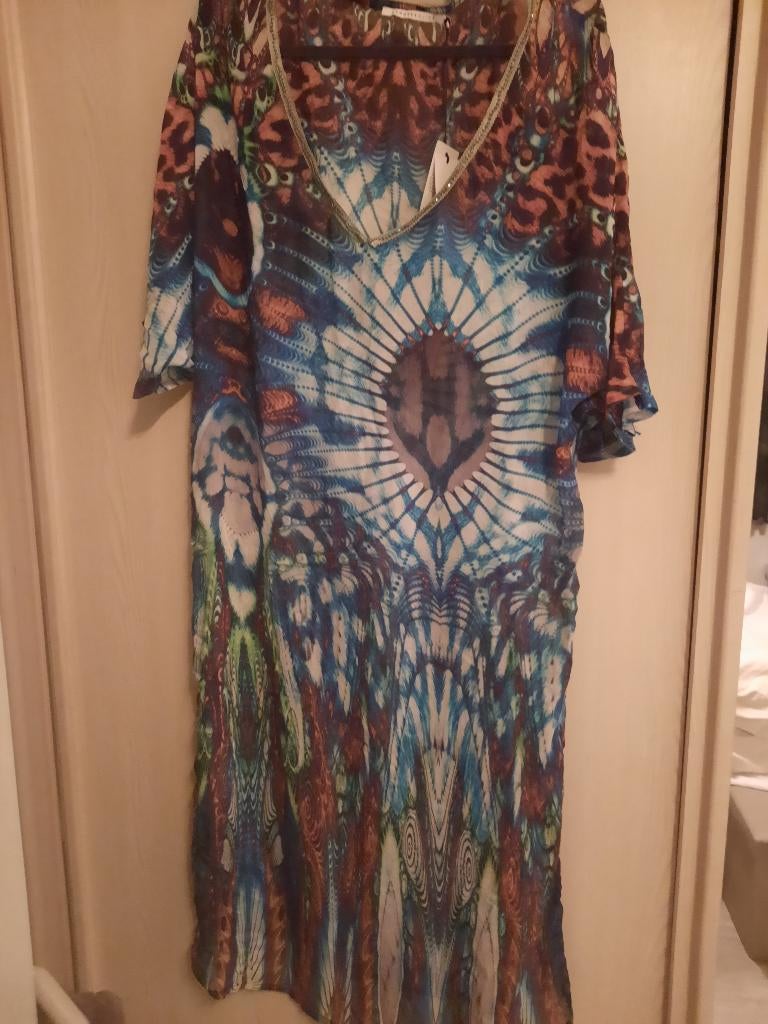 Xandres nieuw vakantiekleedje, Kleding | Dames, Overige kleuren, Maat 46/48 (XL) of groter, Nieuw, Ophalen of Verzenden