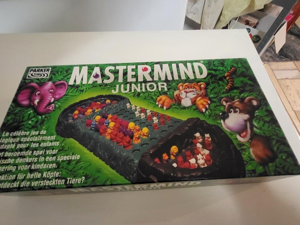 Mastermind  junior gezelschapsspel, Ophalen of Verzenden, Zo goed als nieuw