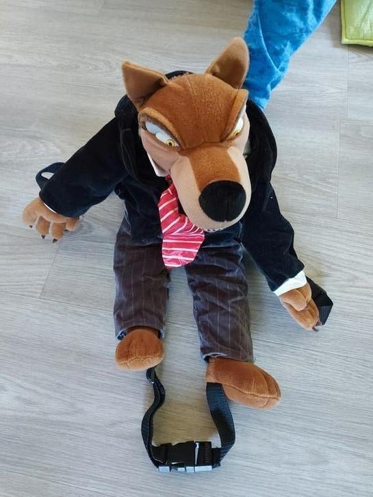 Knuffel: de wolf van de Efteling, Enlèvement, Utilisé