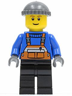 Lego figuur twn123 Male Winter village Bakery / F2, Enlèvement ou Envoi, Comme neuf, Briques en vrac, Lego