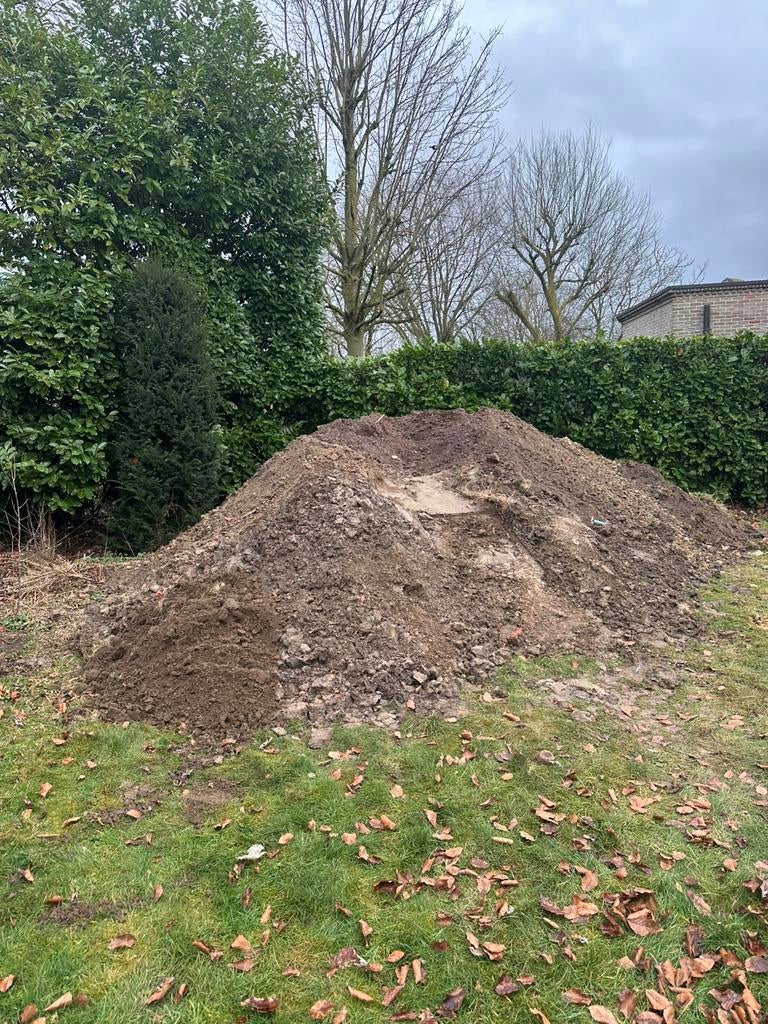 Zuivere aarde, grond, Ophalen, Tuinaarde