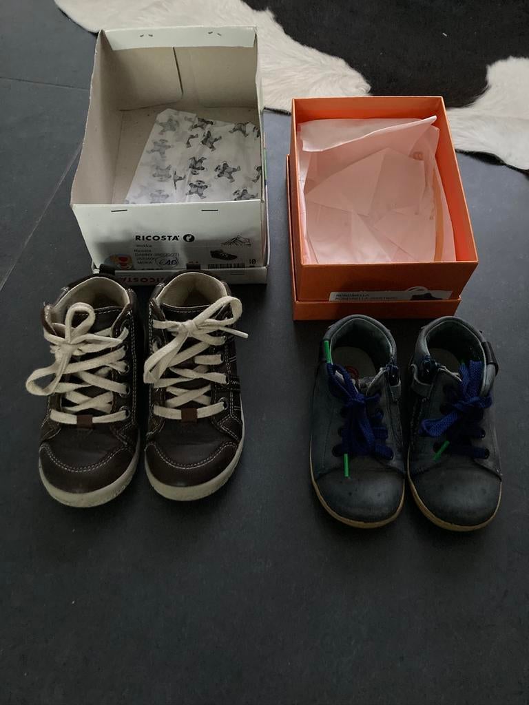 Peuter merkschoenen maat 22 en 24, jongen, Kinderen en Baby's, Ophalen of Verzenden, Gebruikt, Jongen, Schoenen