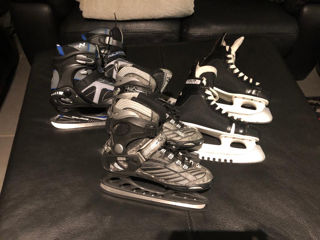 Hockeyschaatsen maat 38/40, Bauer, Ophalen of Verzenden, Zo goed als nieuw, IJshockeyschaatsen