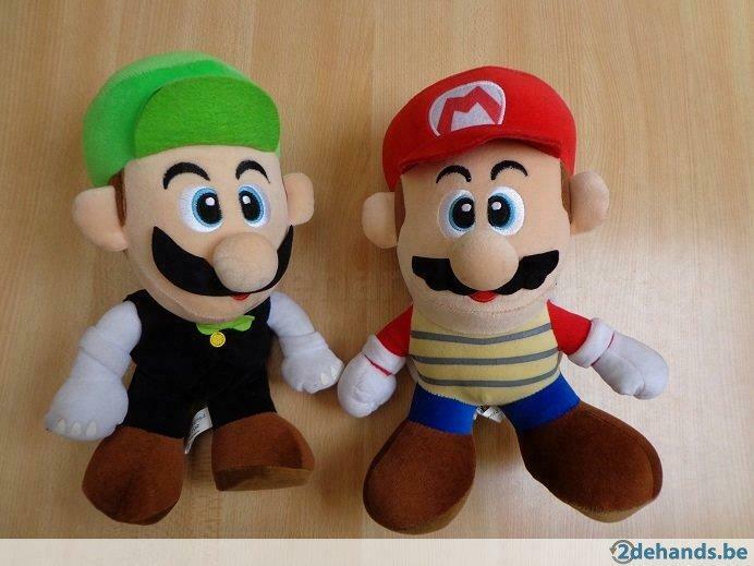 Mario Luigi grote knuffels, Collections, Enlèvement ou Envoi, Neuf