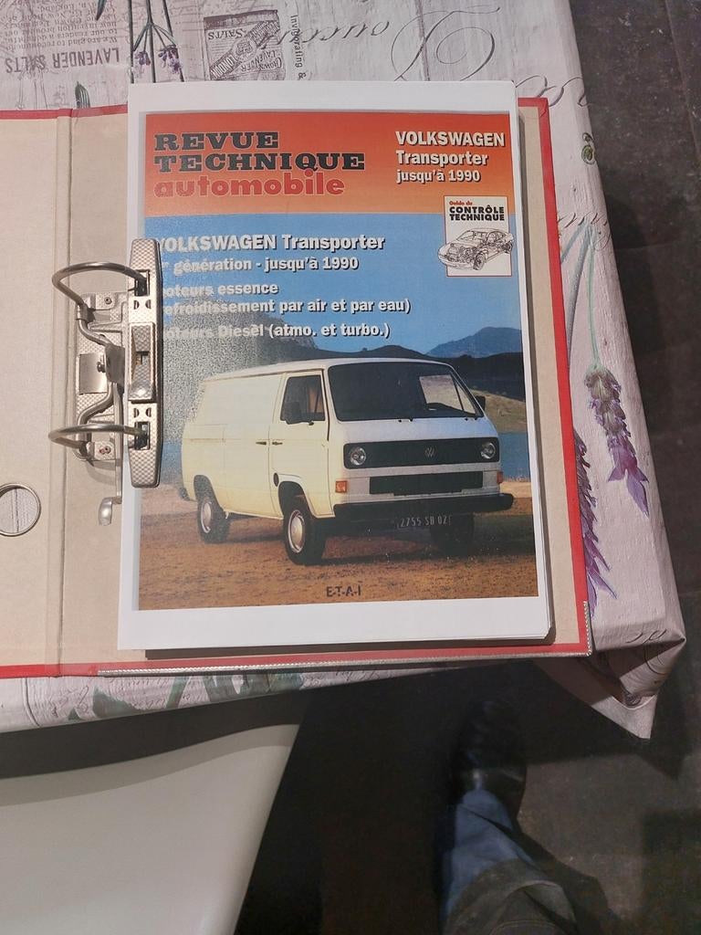 REVUE TECHNIQUE AUTOMOBILE VW T3, Enlèvement