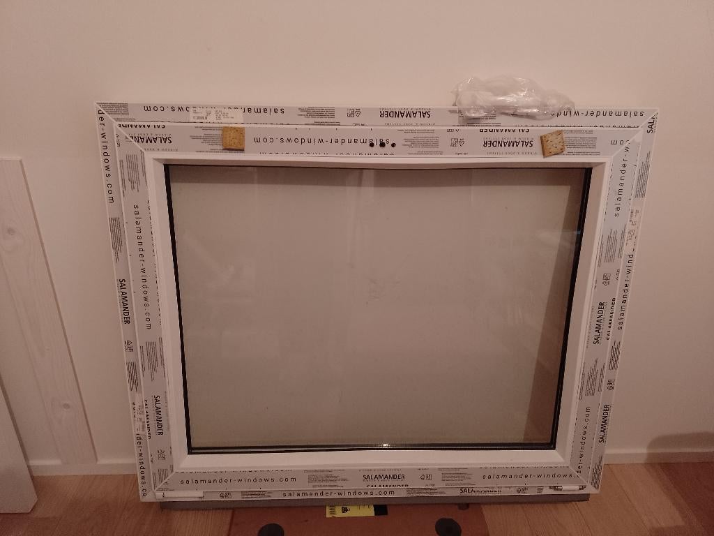 Fenêtre en PVC, 75 à 150 cm, 75 à 150 cm, Synthétique, Enlèvement