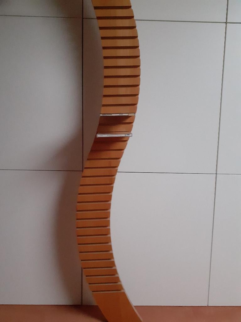 support de rangement pour CD, 25 à 75 disques, Comme neuf, Enlèvement, Bois