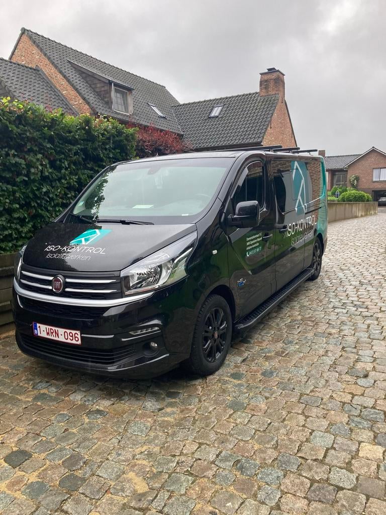 Fiat Talento Squadra. BTW-wagen!!!, Voorwielaandrijving, Lederen bekleding, 1600 cc, Zwart