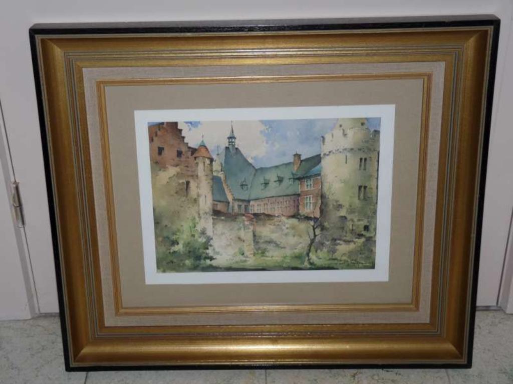 Kasteel van Laarne, Antiek en Kunst, Ophalen