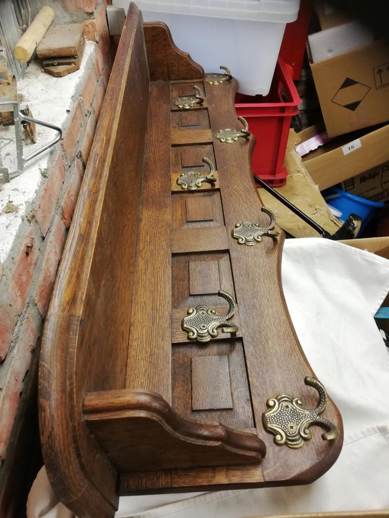 Vol eiken kapstok 95 cm, Enlèvement, Utilisé