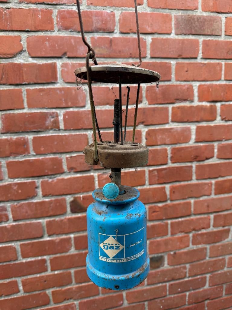 Campinggaz verlichting en vuurtje, Caravans en Kamperen, Ophalen, Gebruikt