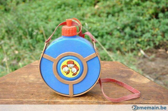 ancienne gourde en plastique walt disney donald, Antiquités & Art