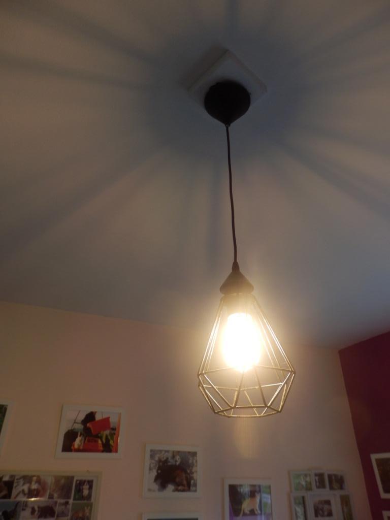 Vend 1 plafonnier minimaliste moderne de style nordique,, Enlèvement, Comme neuf