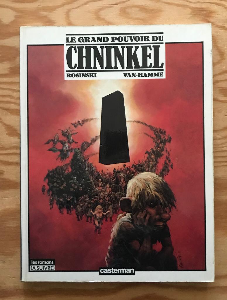 Le GRAND POUVOIR DU CHNINKEL. Rosinski. Van Hamme   EO TBE, Boeken, Stripverhalen, Ophalen of Verzenden