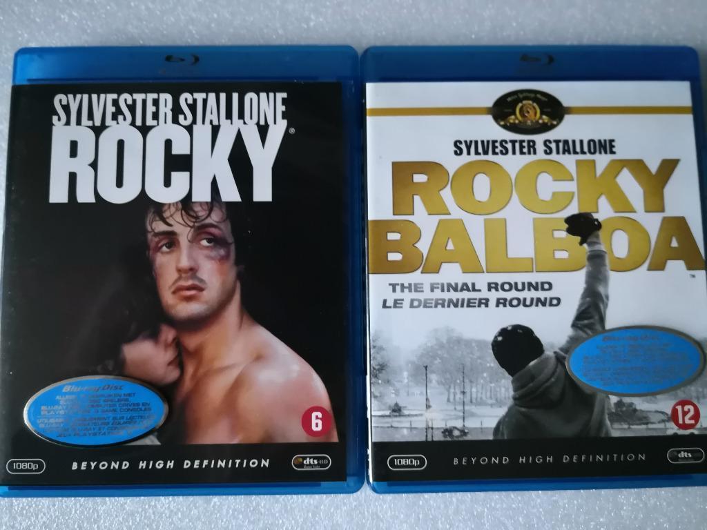 Blu-rays rocky en rocky balboa uit te kiezen, Ophalen of Verzenden