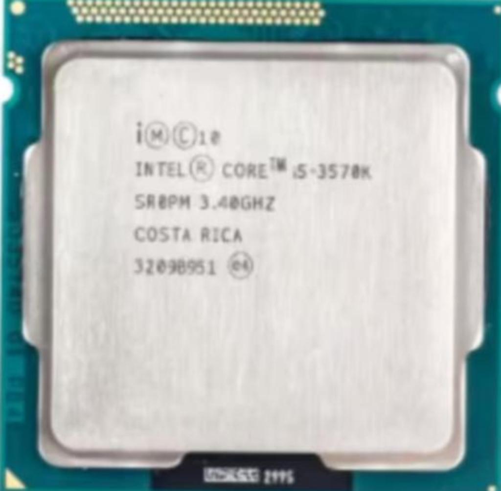 Processeur Intel Core i5 3570K 3,4 GHz avec socket LGA 1155, Informatique & Logiciels, Processeurs, Enlèvement ou Envoi, Utilisé