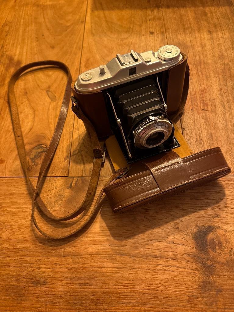 Agfa Isolette fotocamera, Ophalen of Verzenden, Gebruikt, Compact, Overige Merken