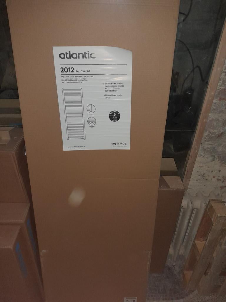 radiateur sèche serviette Atlantic, 80 cm ou plus, Radiateur, 60 à 150 cm, Neuf
