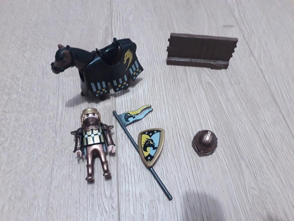 1 Playmobil middeleeuwse ridders, Ophalen, Zo goed als nieuw